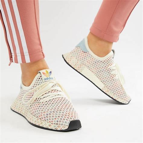 adidas schuhe netzstoff|Adidas textile shoes.